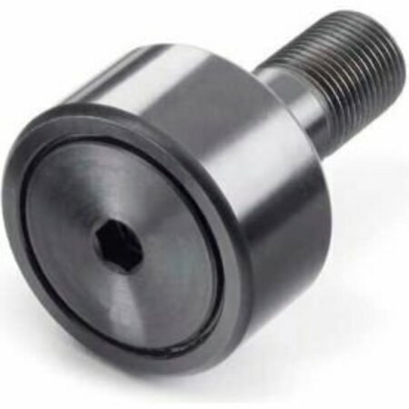 BEARINGS LTD TRITAN Cam Follower, Sealed, Hex Head, 2inL Stud, 1.25inW Roller, 2.25in Roller Dia. CF-21/4-SB